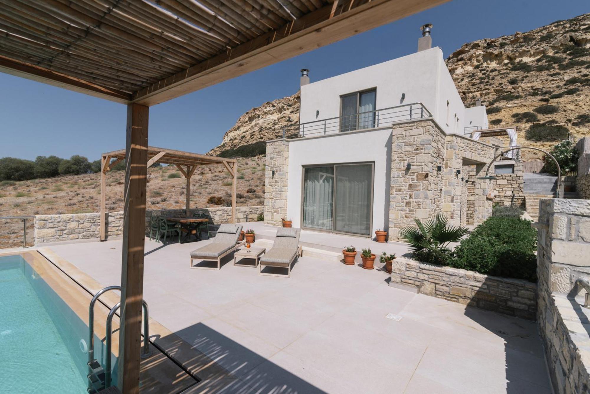 Luxury Villas Ammos in Style Matala Exterior foto